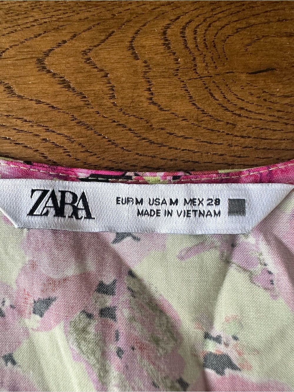 New Zara Floral Maxi Dress Sz M 100% Viscose - Picture 8 of 12